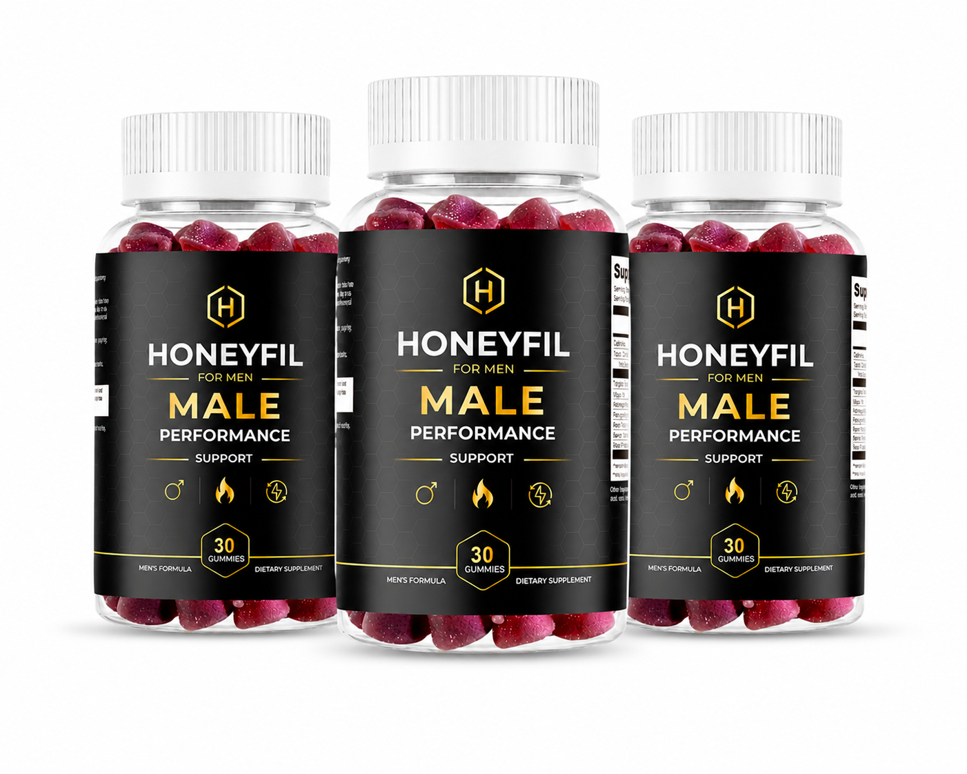 HoneyFil 3 bottles